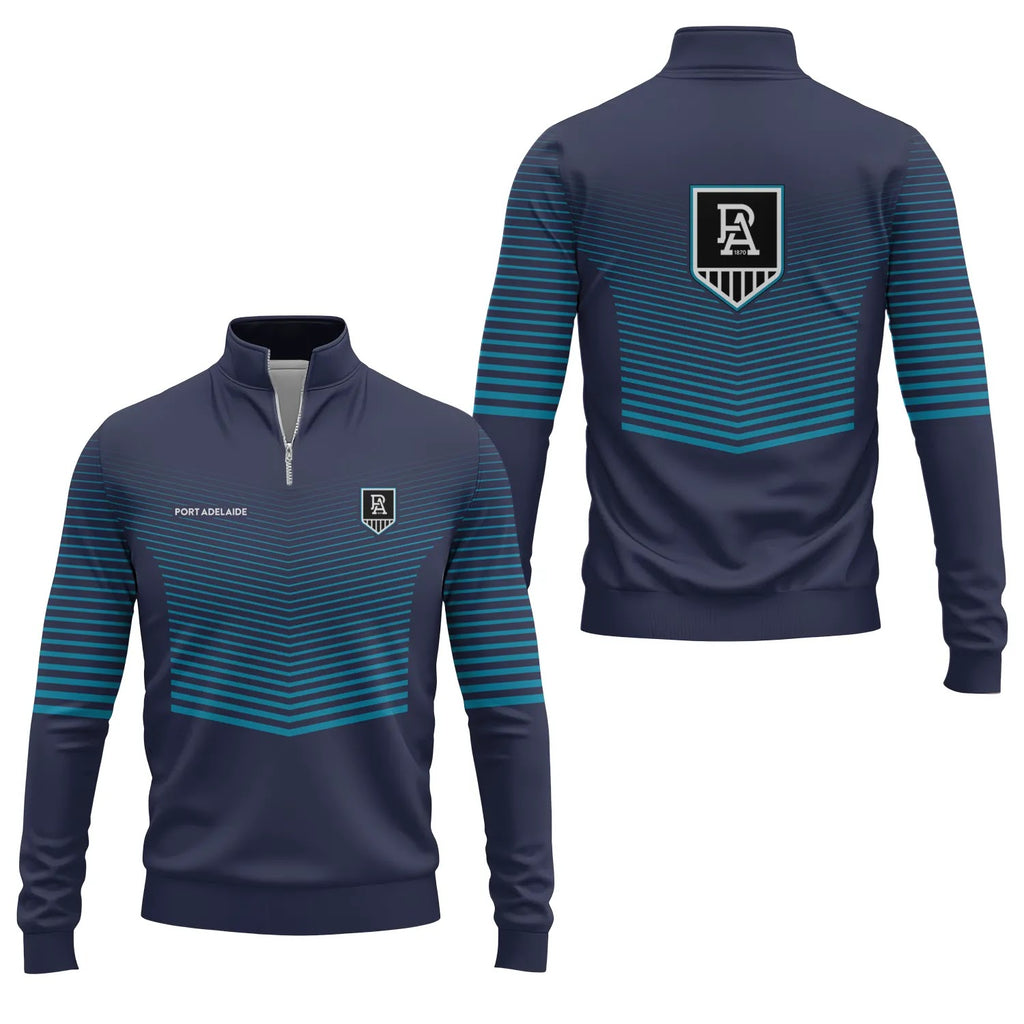Port Adelaide Power Quarter-zip Pullover SC099