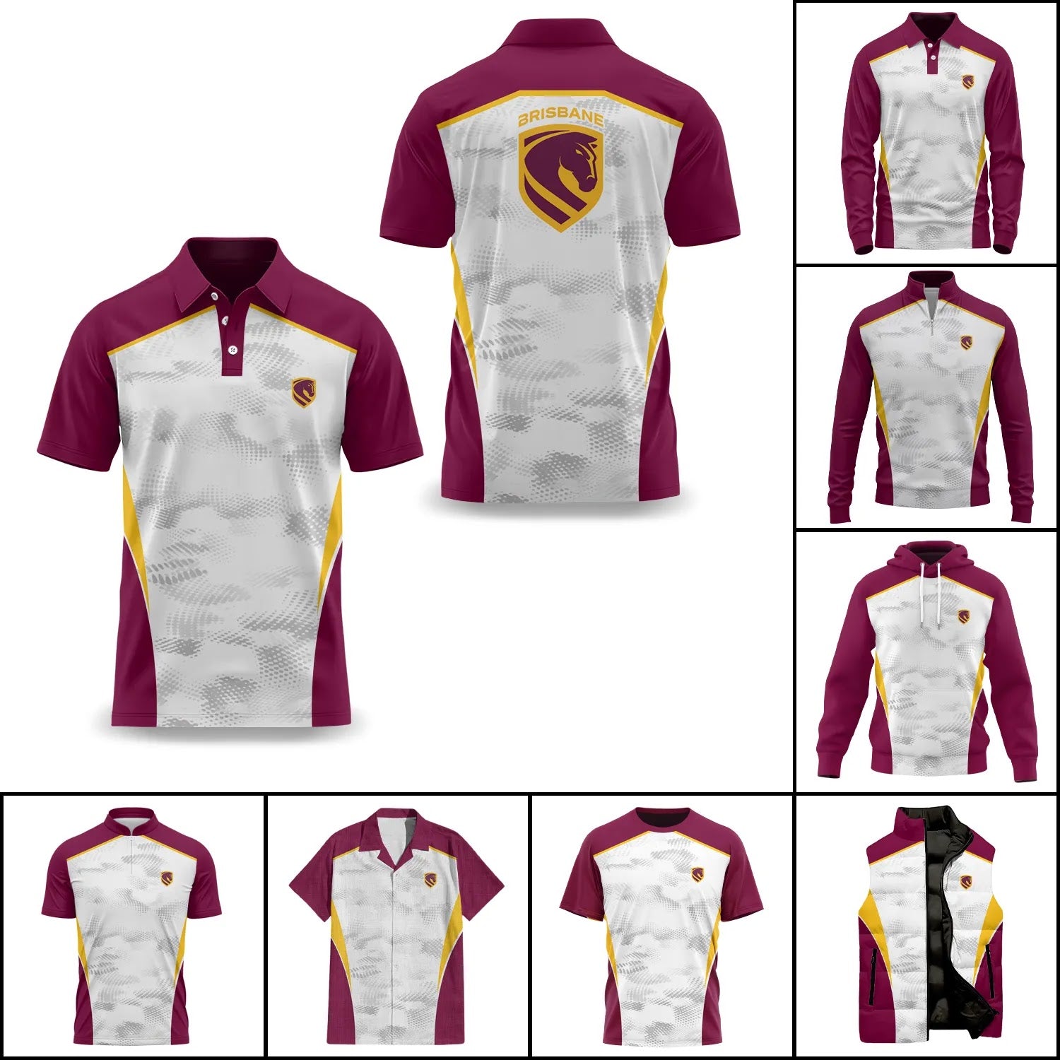 Brisbane Broncos Apparels SC081