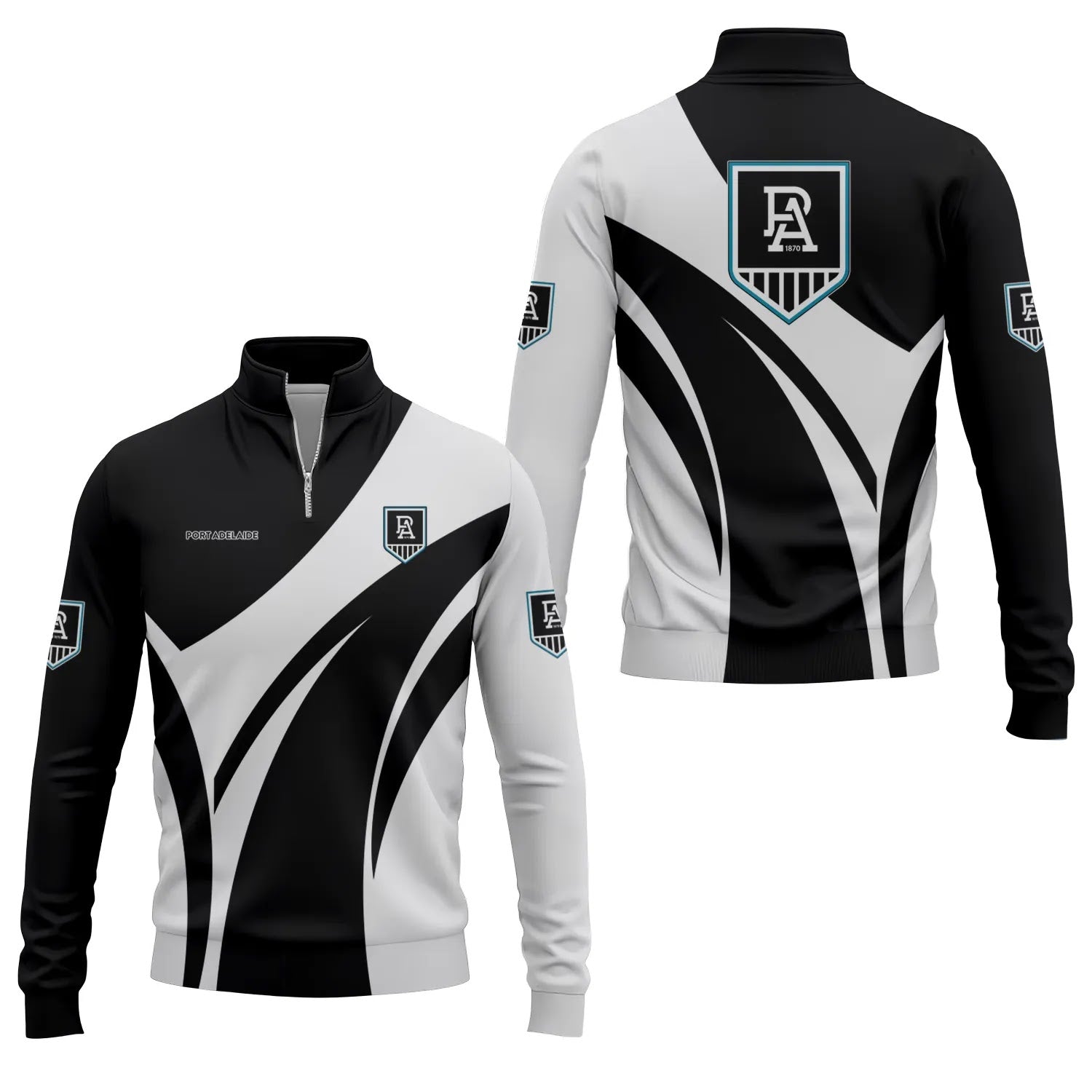 Port Adelaide Power Quarter-zip Pullover SC022
