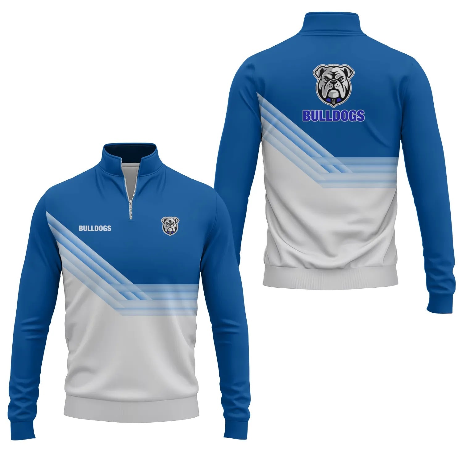 Canterbury-Bankstown Bulldogs Quarter-zip Pullover SC106
