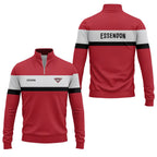Essendon Bombers Quarter-zip Pullover SC046