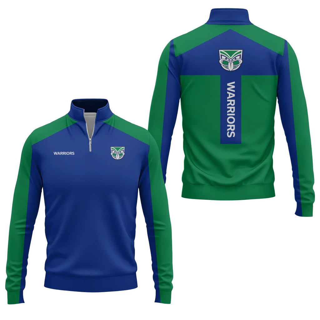 New Zealand Warriors Quarter-zip Pullover SC008