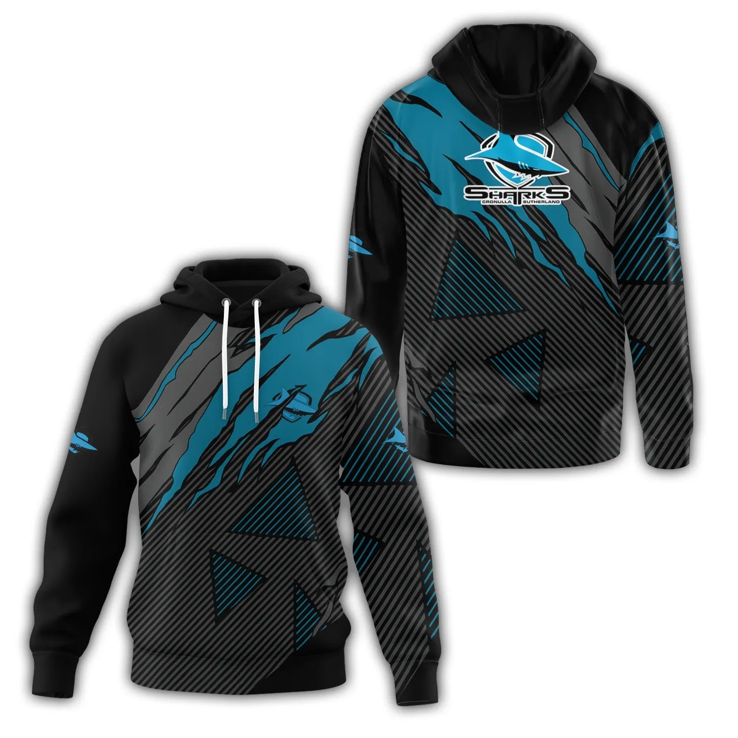 Cronulla-Sutherland Sharks Hoodie SC009