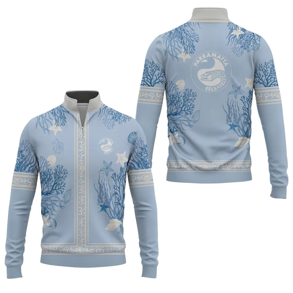 Parramatta Eels Quarter-zip Pullover SHW024