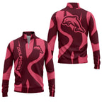 Dolphins Quarter-zip Pullover SHW068