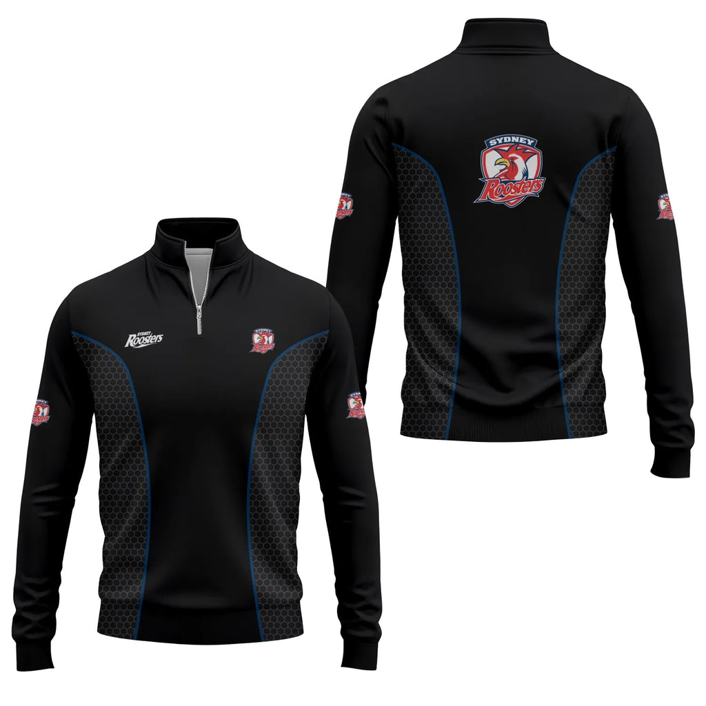 Sydney Roosters Quarter-zip Pullover SC072