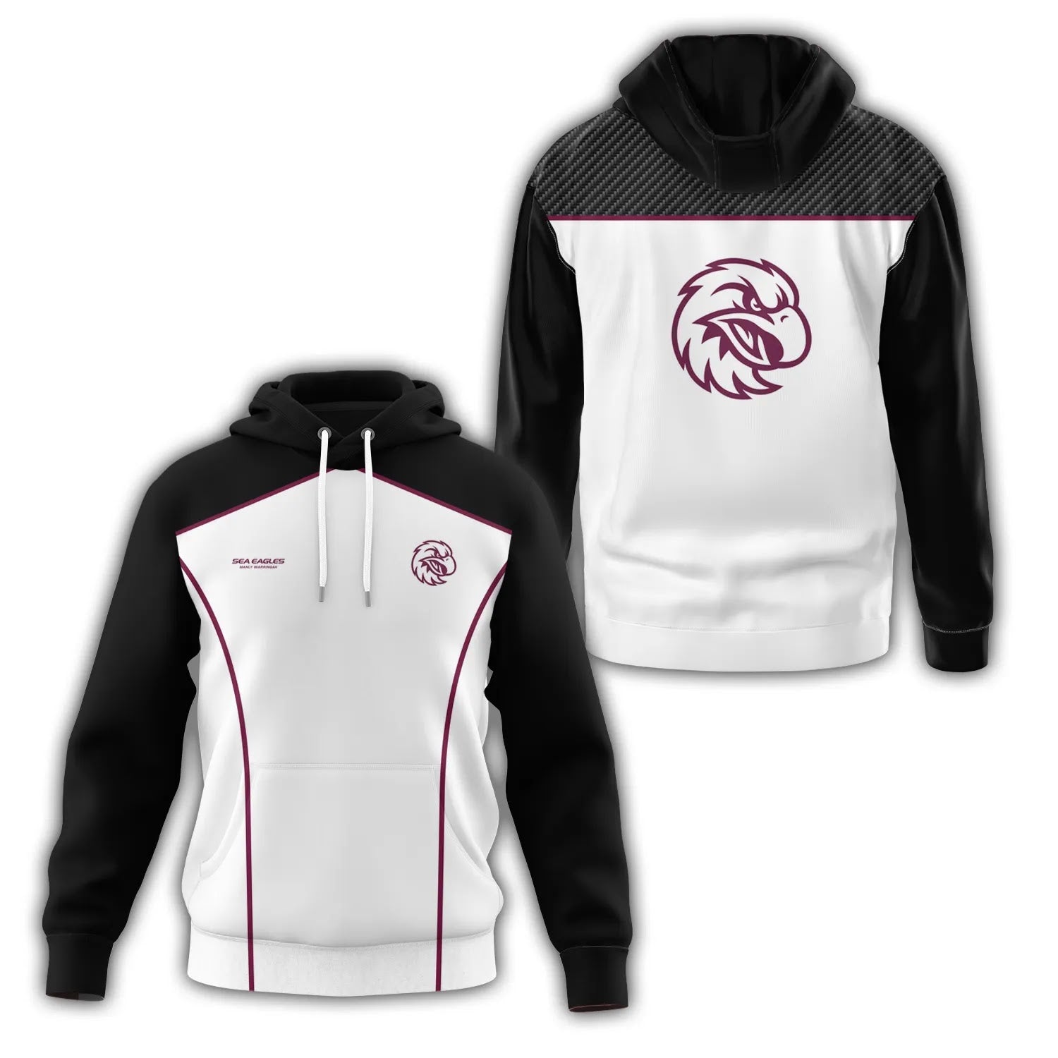 Manly Warringah Sea Eagles Hoodie SC011