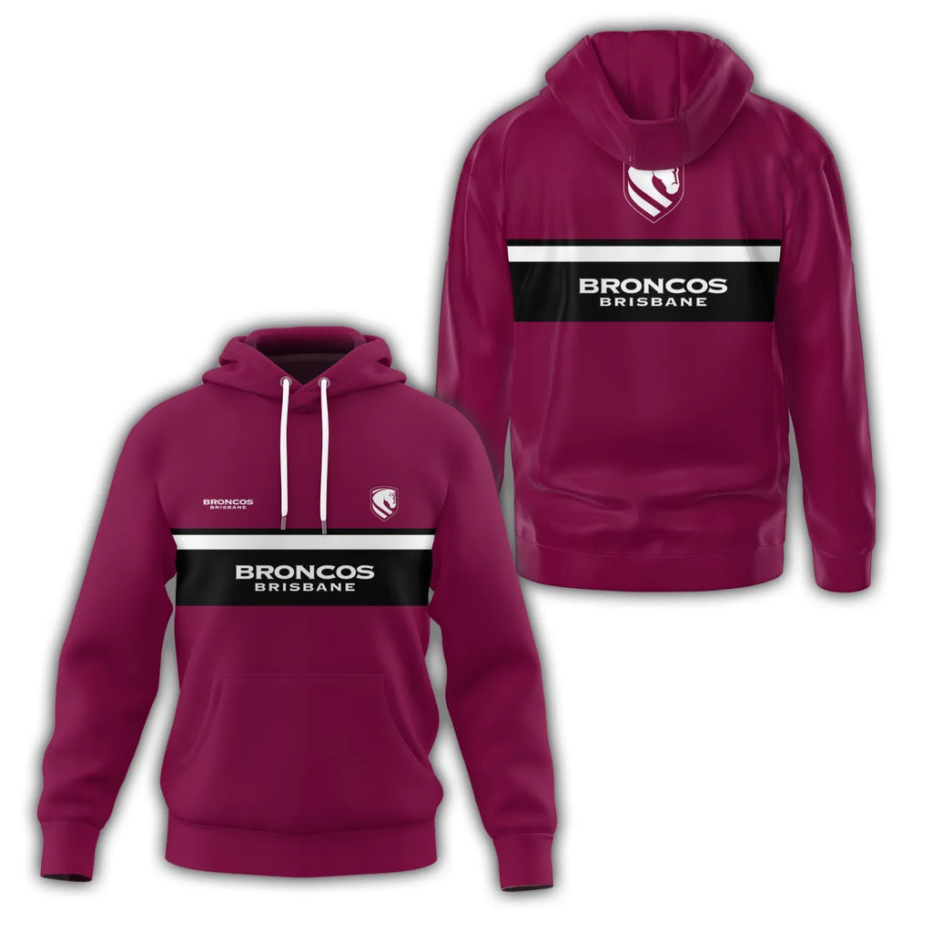 Brisbane Broncos Hoodie SC051