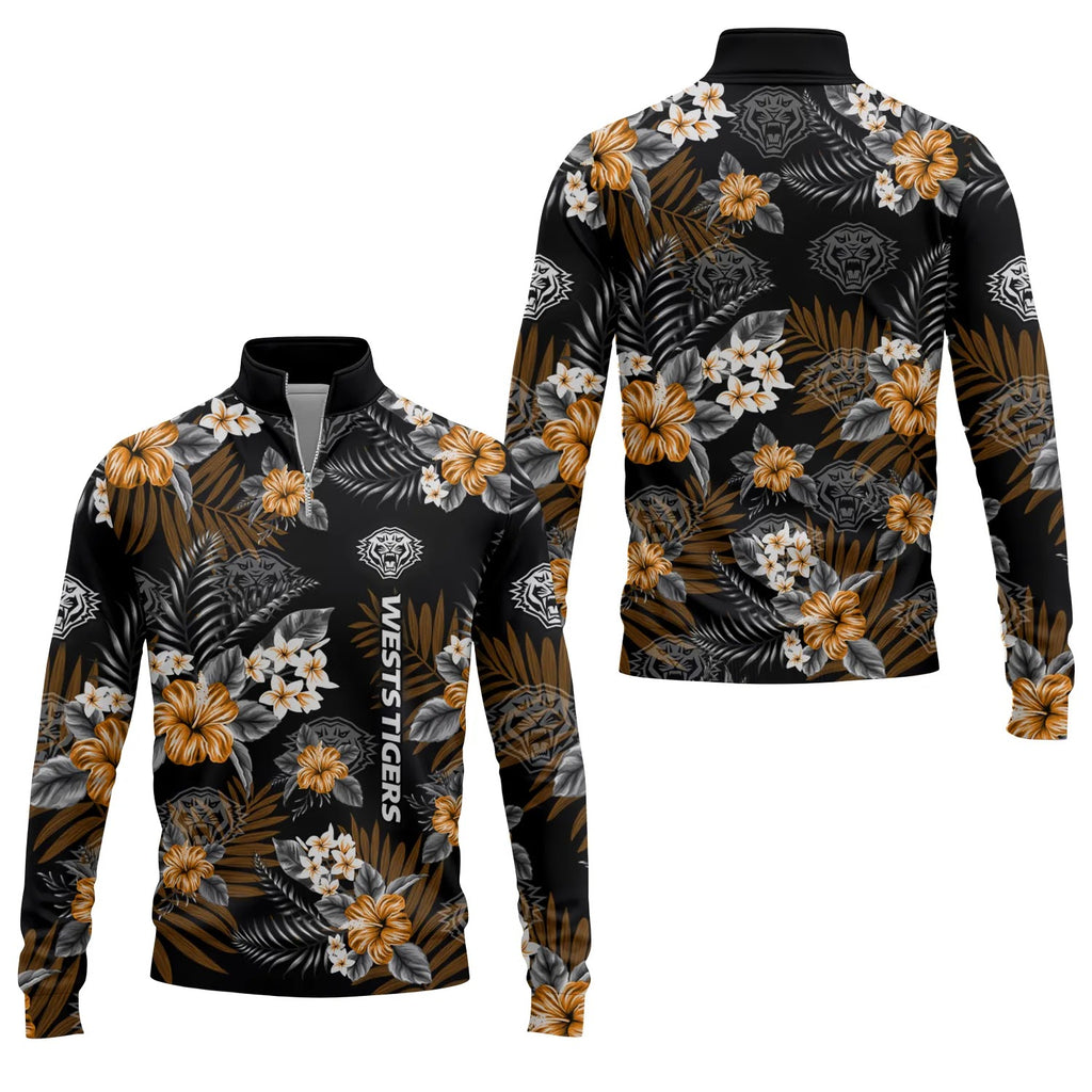 Wests Tigers Quarter-zip Pullover SC054