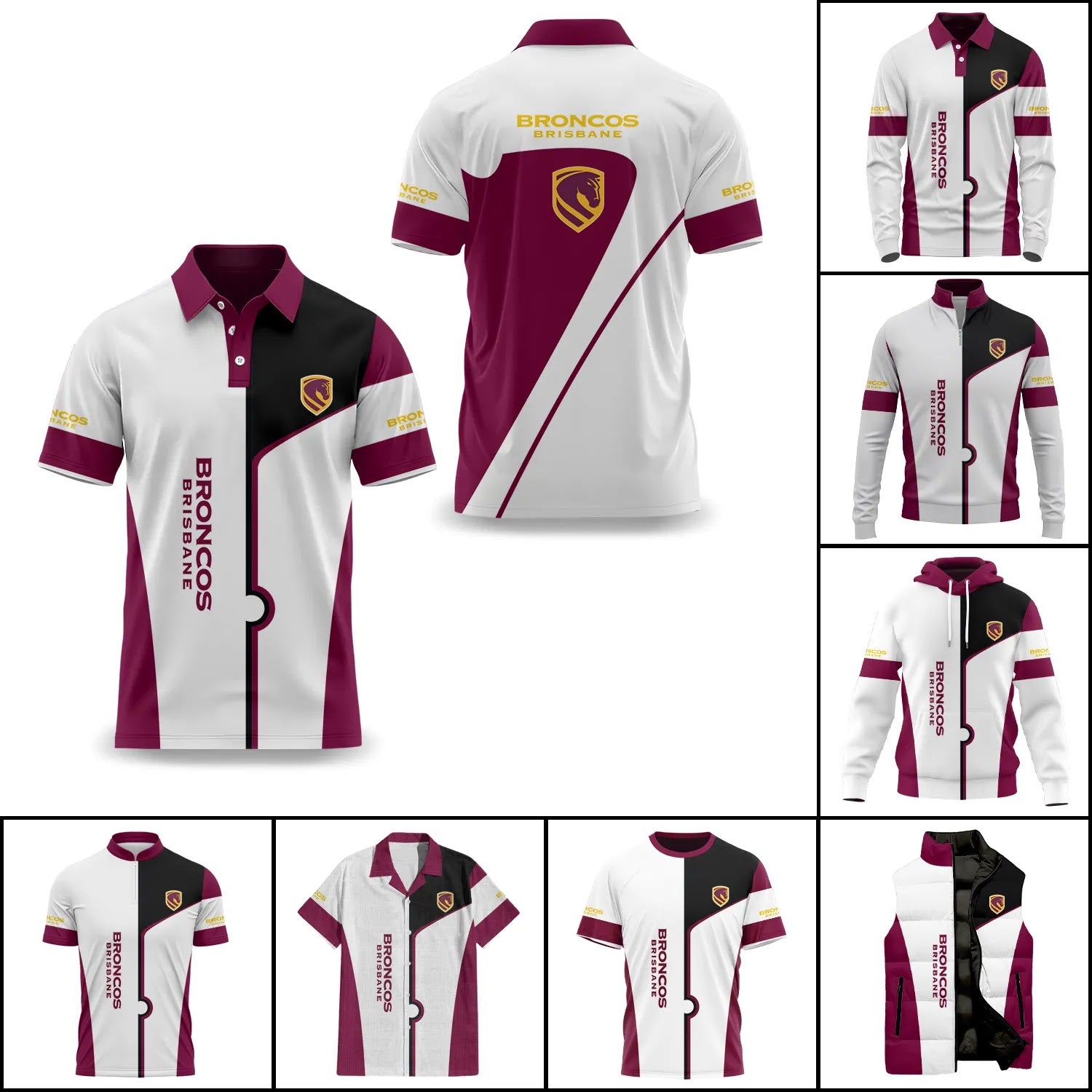 Brisbane Broncos Apparels SC010