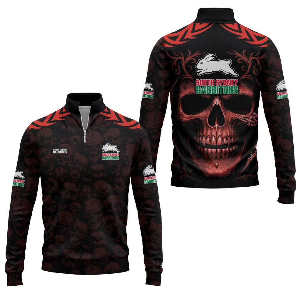 South Sydney Rabbitohs Quarter-zip Pullover SC014