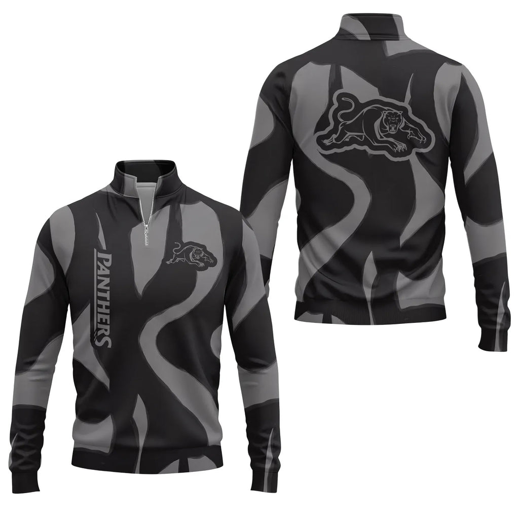 Penrith Panthers Quarter-zip Pullover SHW068
