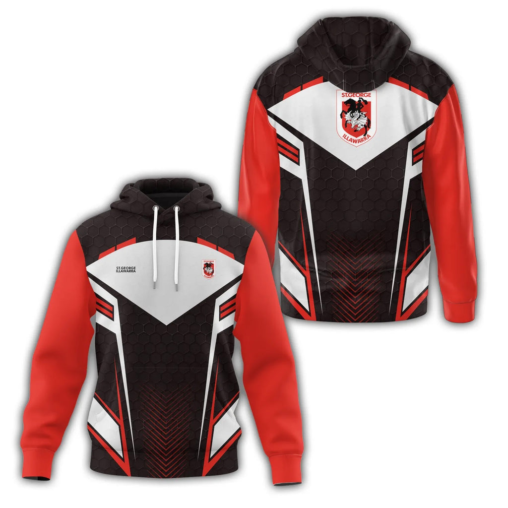 St George Illawarra Dragons Hoodie SC033