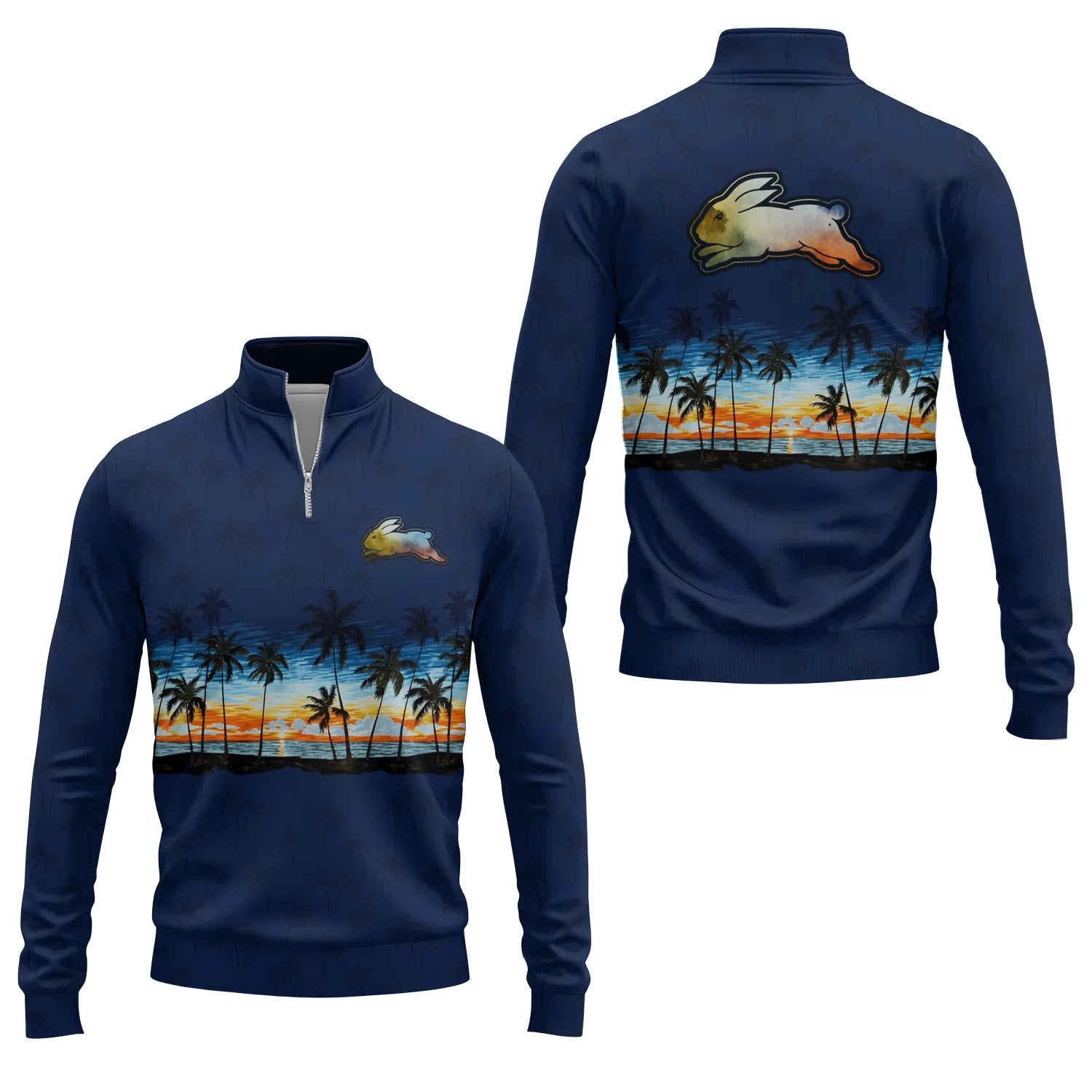 South Sydney Rabbitohs Quarter-zip Pullover SHW017