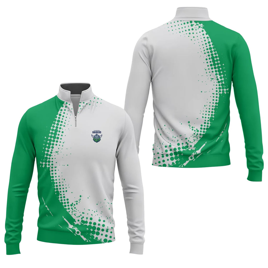 Canberra Raiders Quarter-zip Pullover SC095