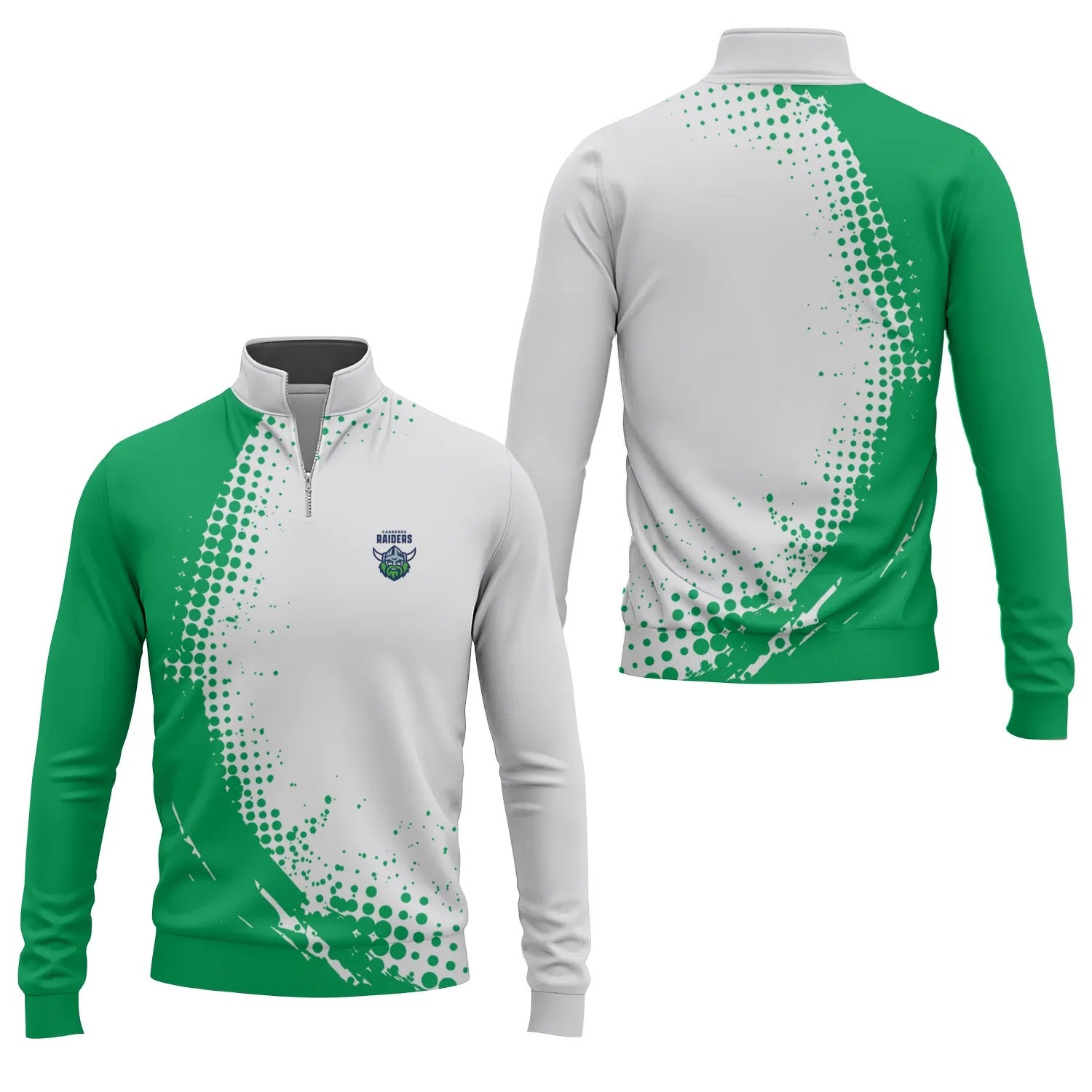 Canberra Raiders Quarter-zip Pullover SC095