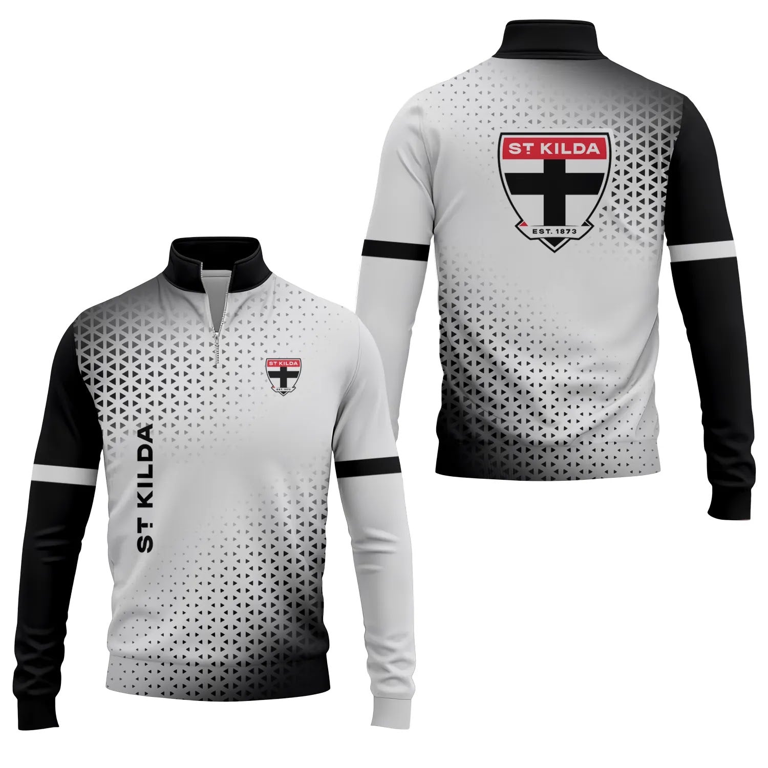 St Kilda Saints Quarter-zip Pullover SC079