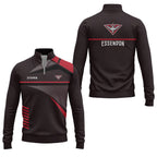 Essendon Bombers Quarter-zip Pullover SC067