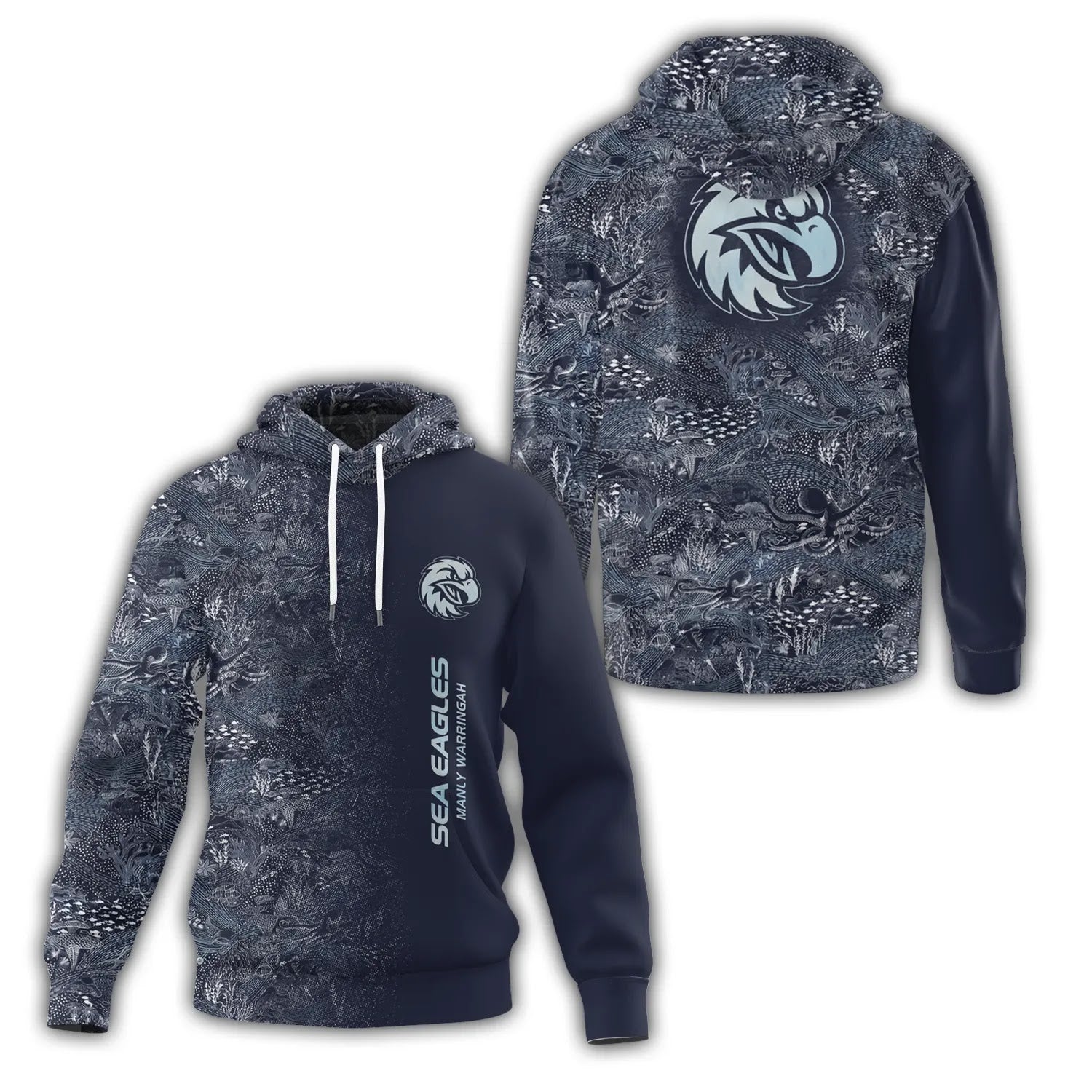 Manly Warringah Sea Eagles Hoodie SHW006