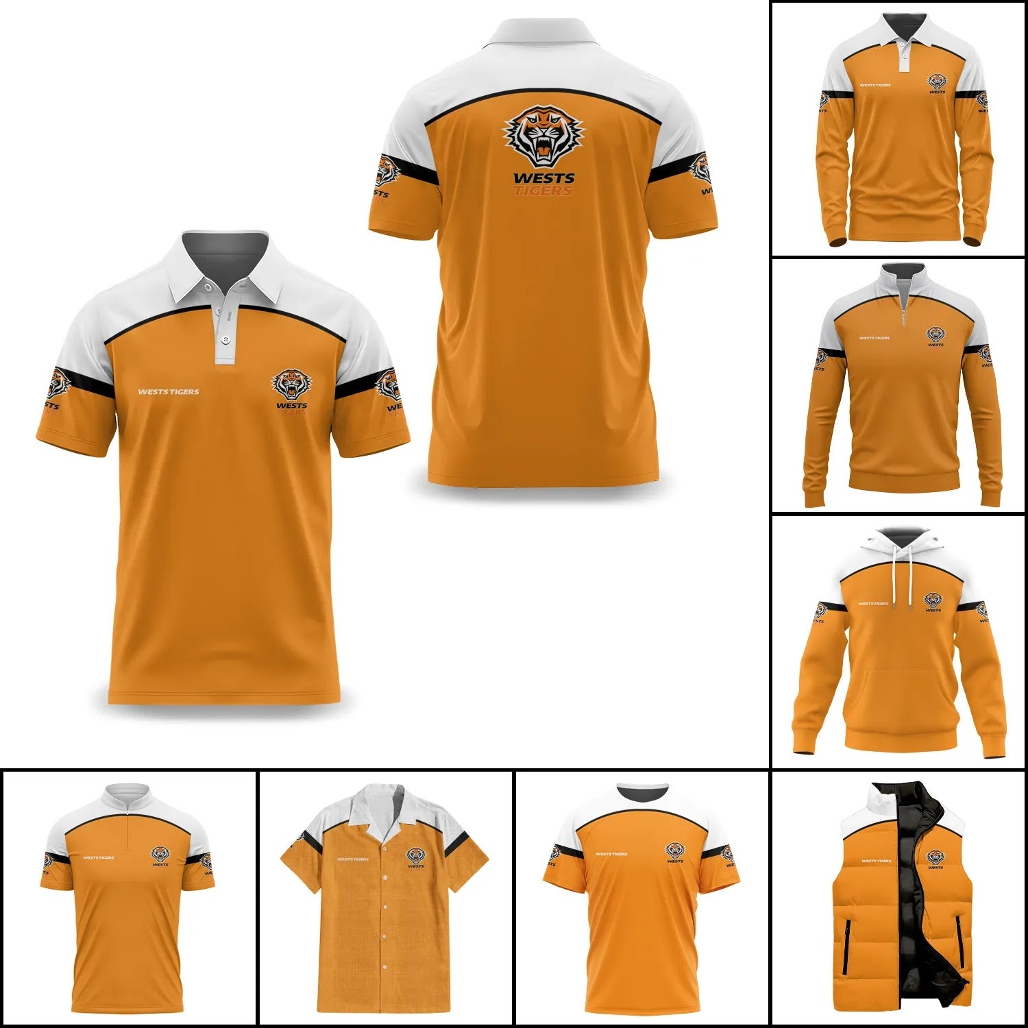 Wests Tigers Apparels SC087