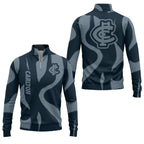 Carlton Blues Quarter-zip Pullover SHW068