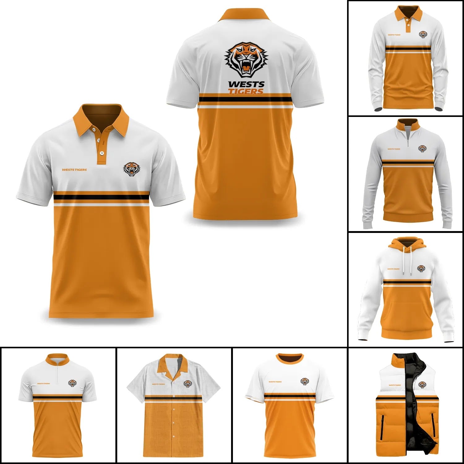 Wests Tigers Apparels SC015