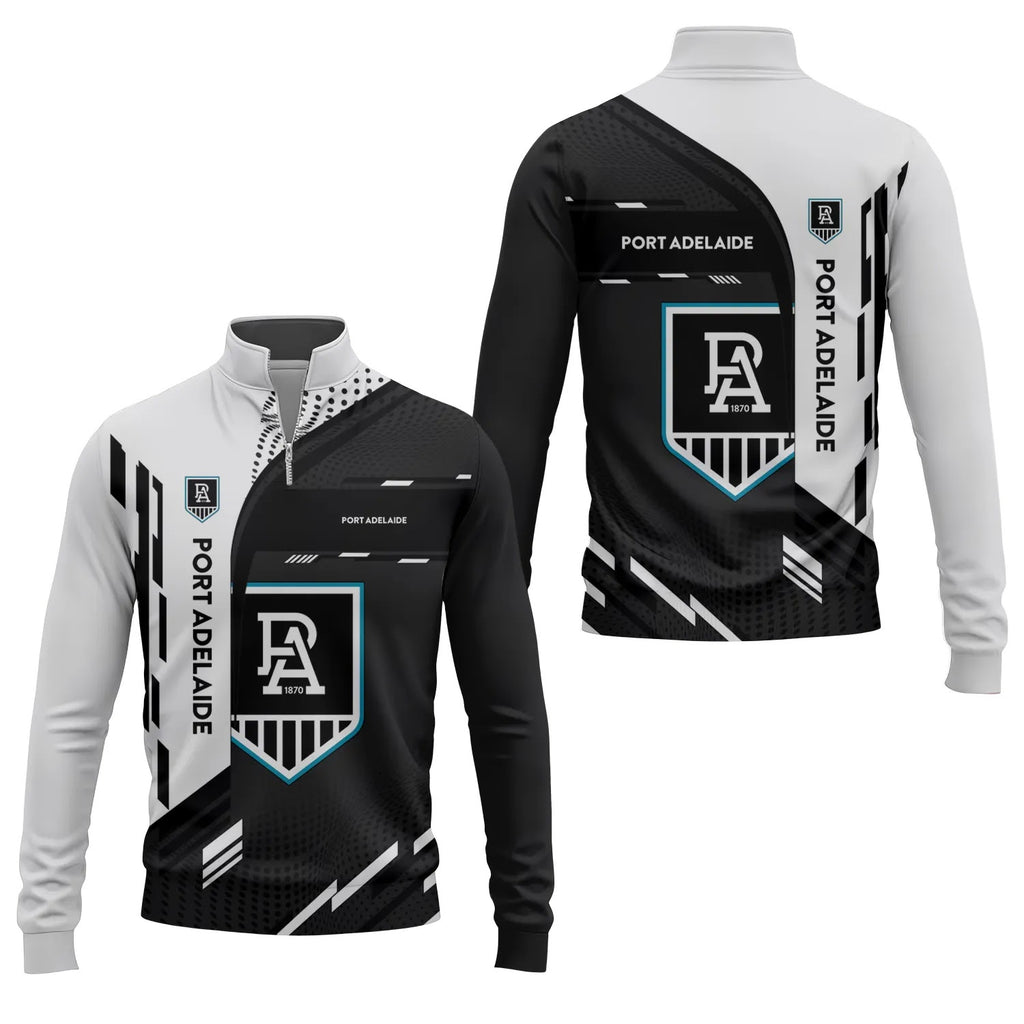 Port Adelaide Power Quarter-zip Pullover SC036