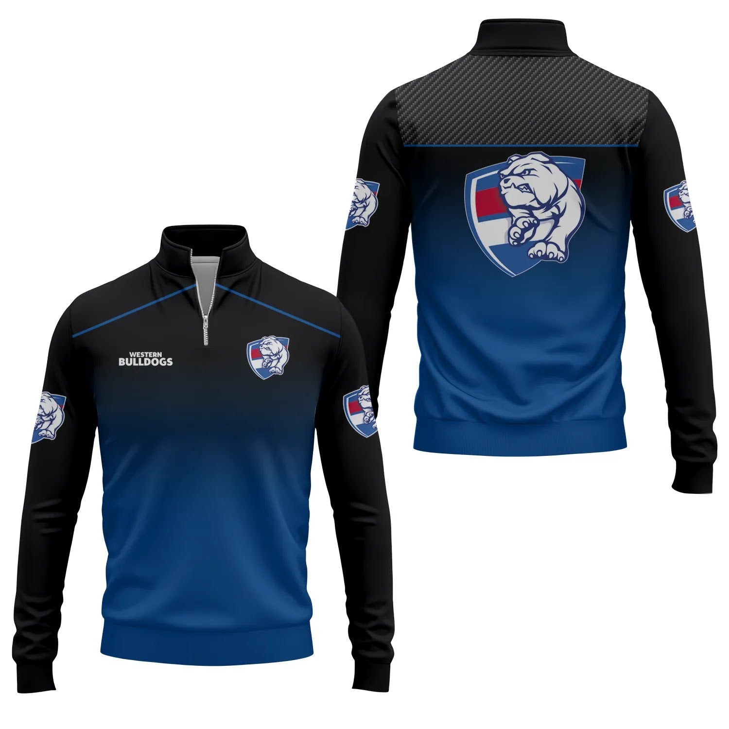 Western Bulldogs Quarter-zip Pullover SC001