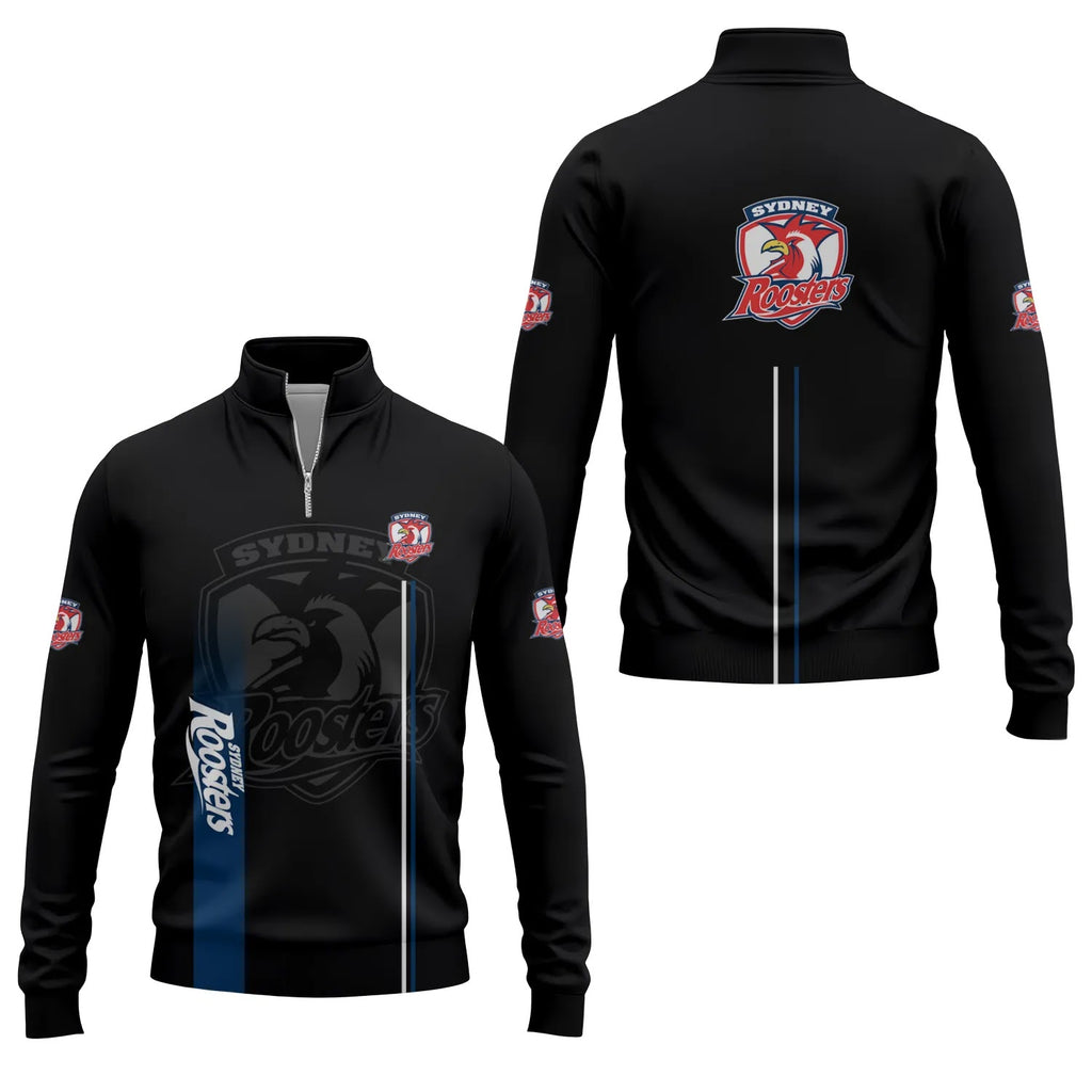 Sydney Roosters Quarter-zip Pullover SC077