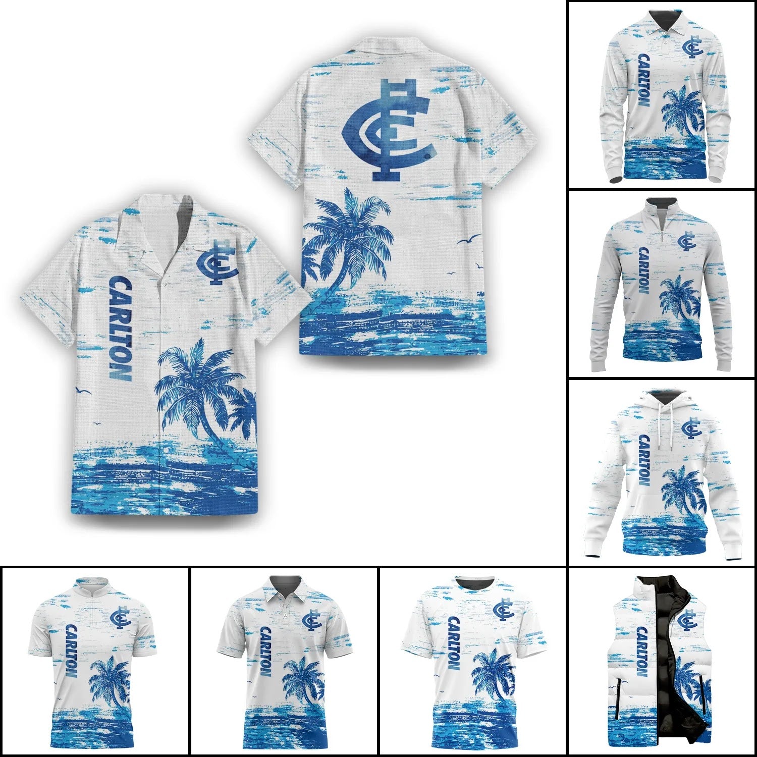 Carlton Blues Apparels SHW069