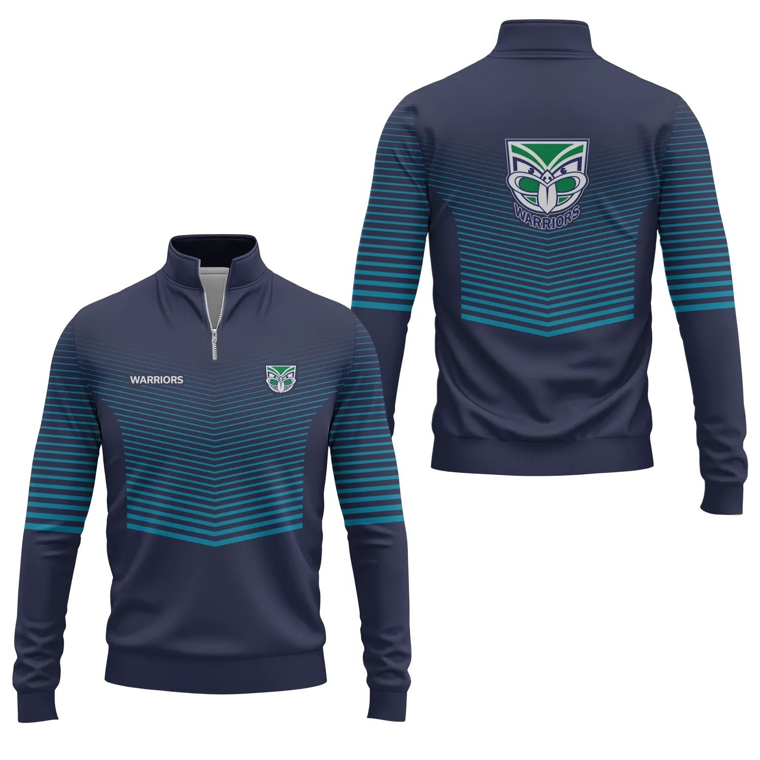 New Zealand Warriors Quarter-zip Pullover SC099
