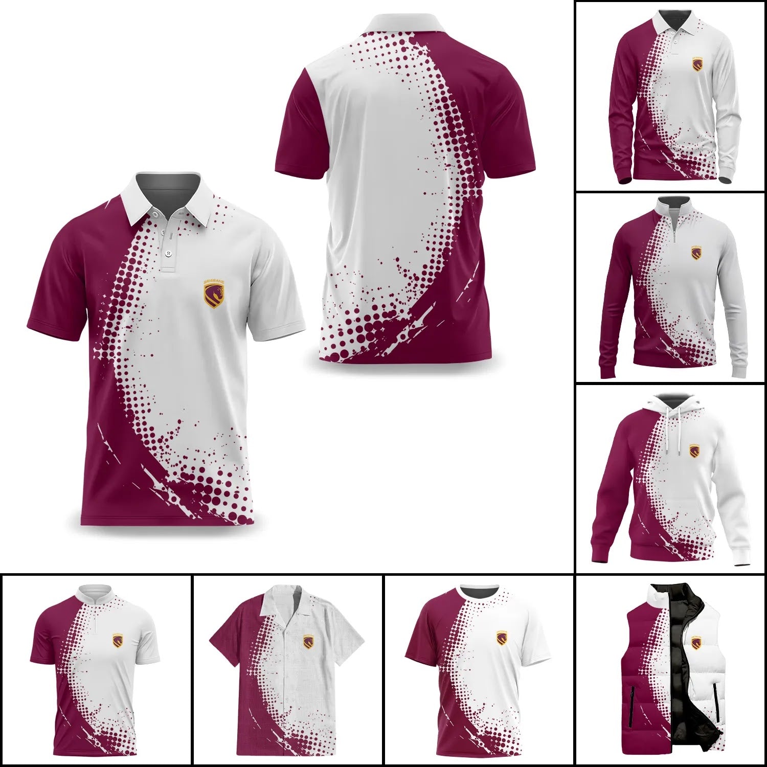 Brisbane Broncos Apparels SC095