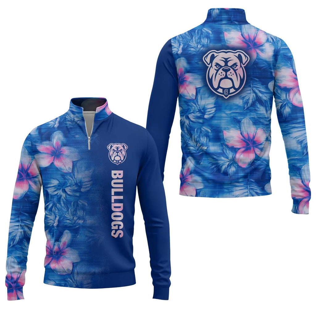 Canterbury-Bankstown Bulldogs Quarter-zip Pullover SHW057