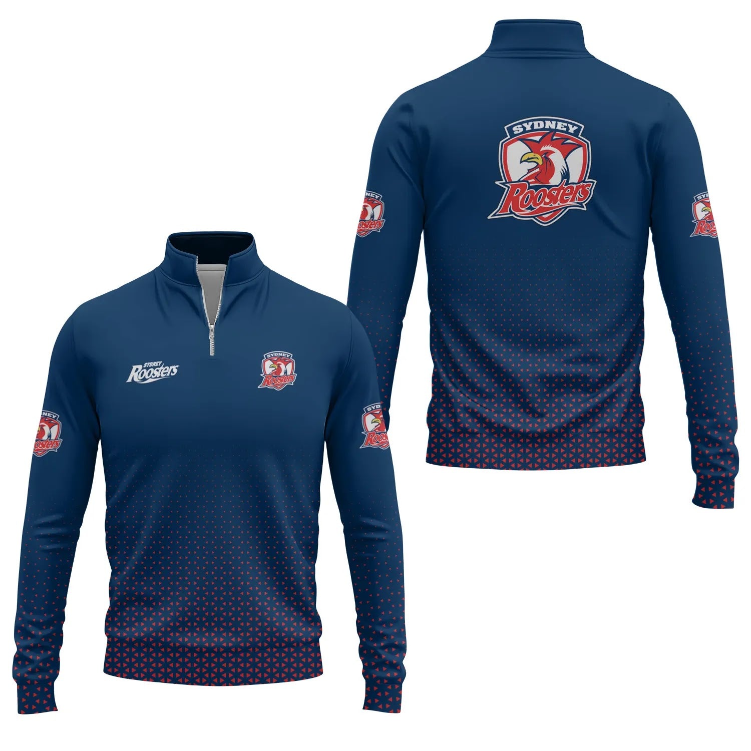 Sydney Roosters Quarter-zip Pullover SC003