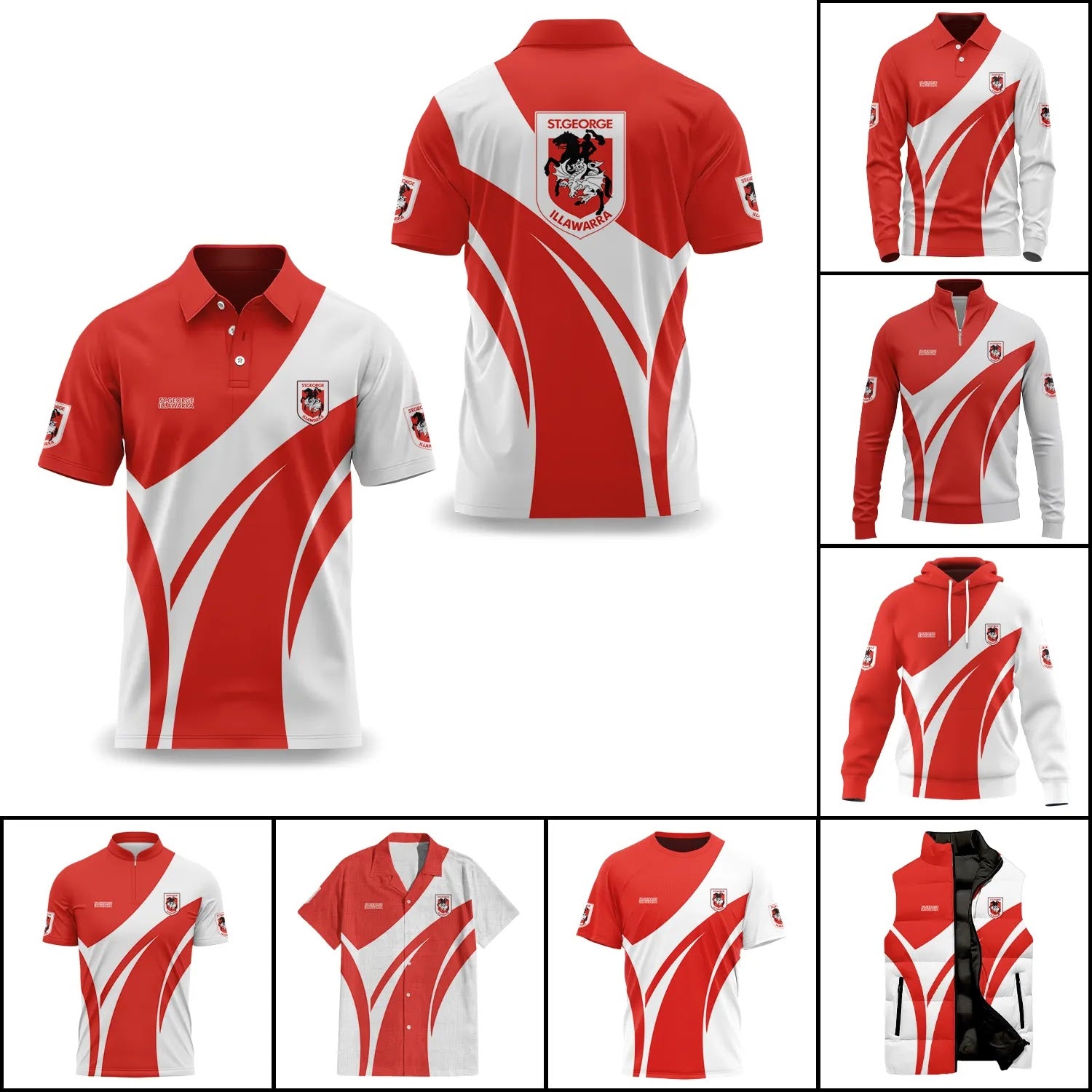 St George Illawarra Dragons Apparels SC022