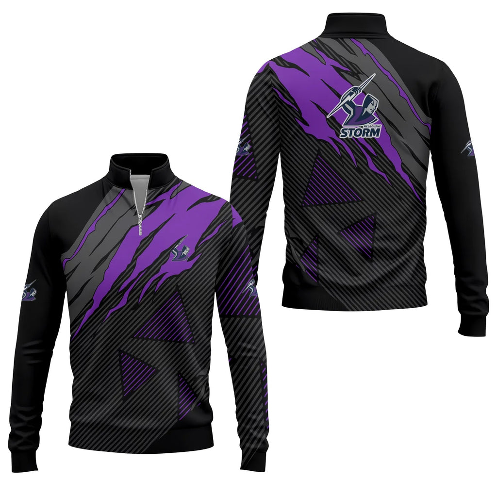 Melbourne Storm Quarter-zip Pullover SC009
