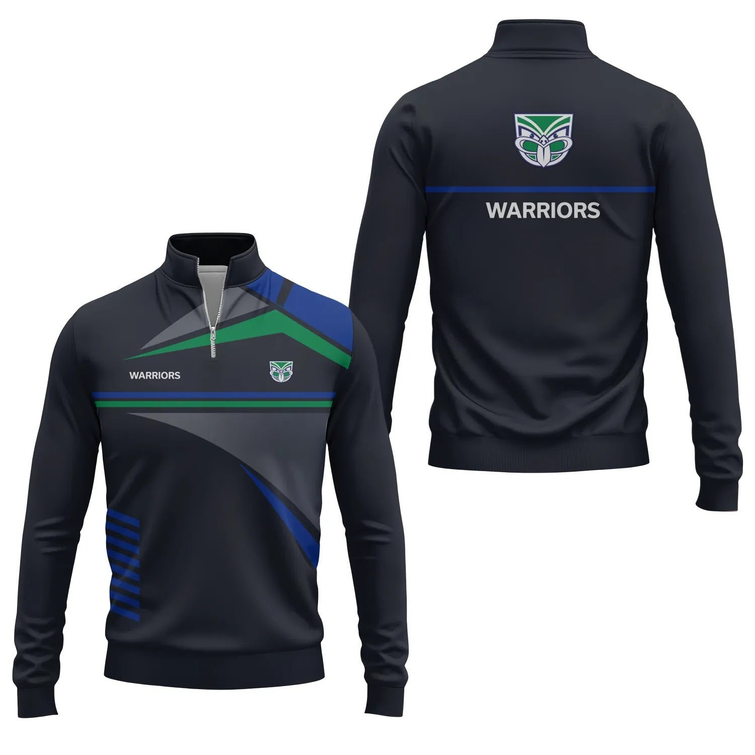 New Zealand Warriors Quarter-zip Pullover SC067