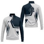 Carlton Blues Quarter-zip Pullover SC080