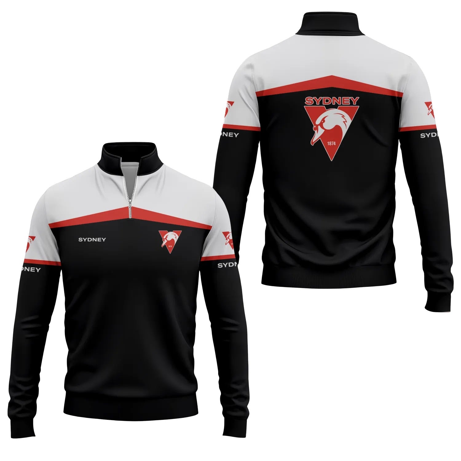 Sydney Swans Quarter-zip Pullover SC031