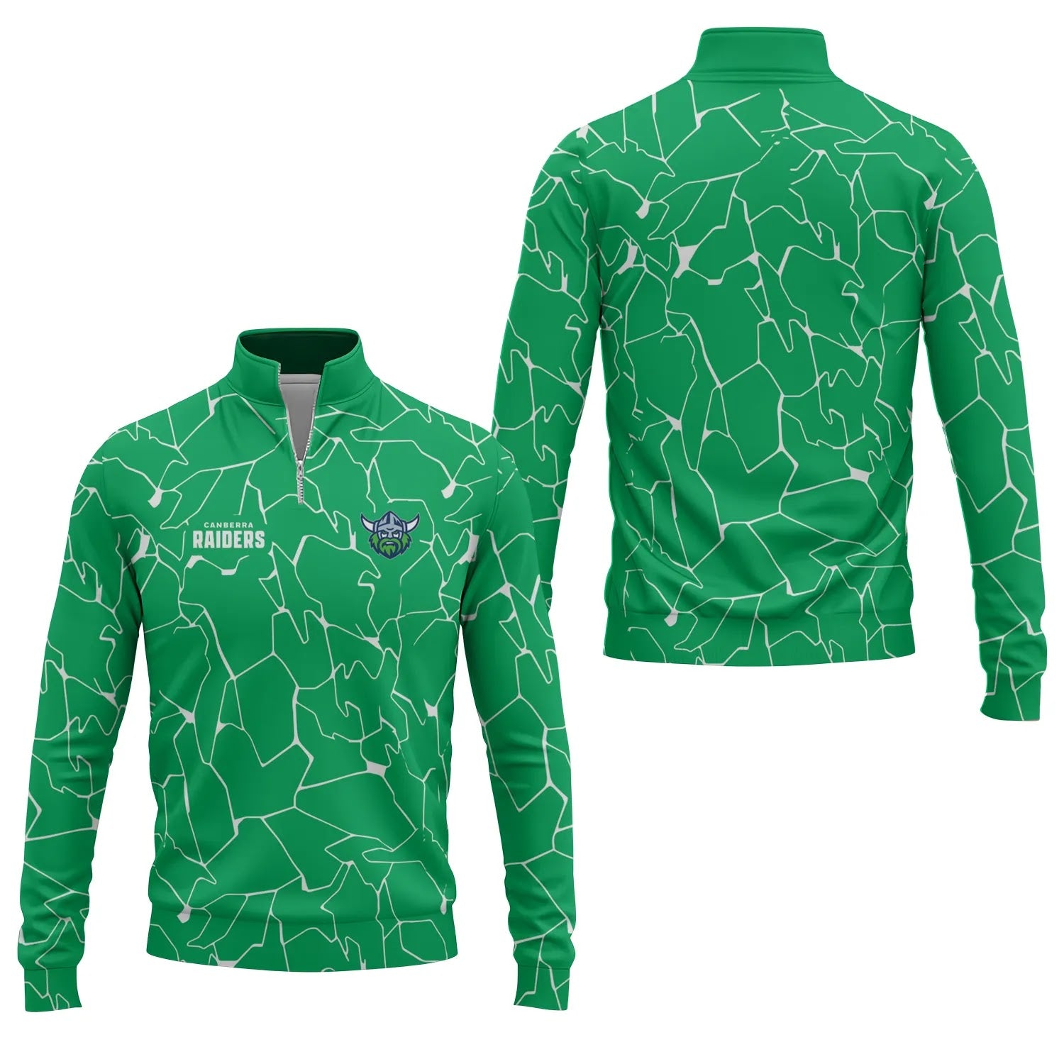 Canberra Raiders Quarter-zip Pullover SC103