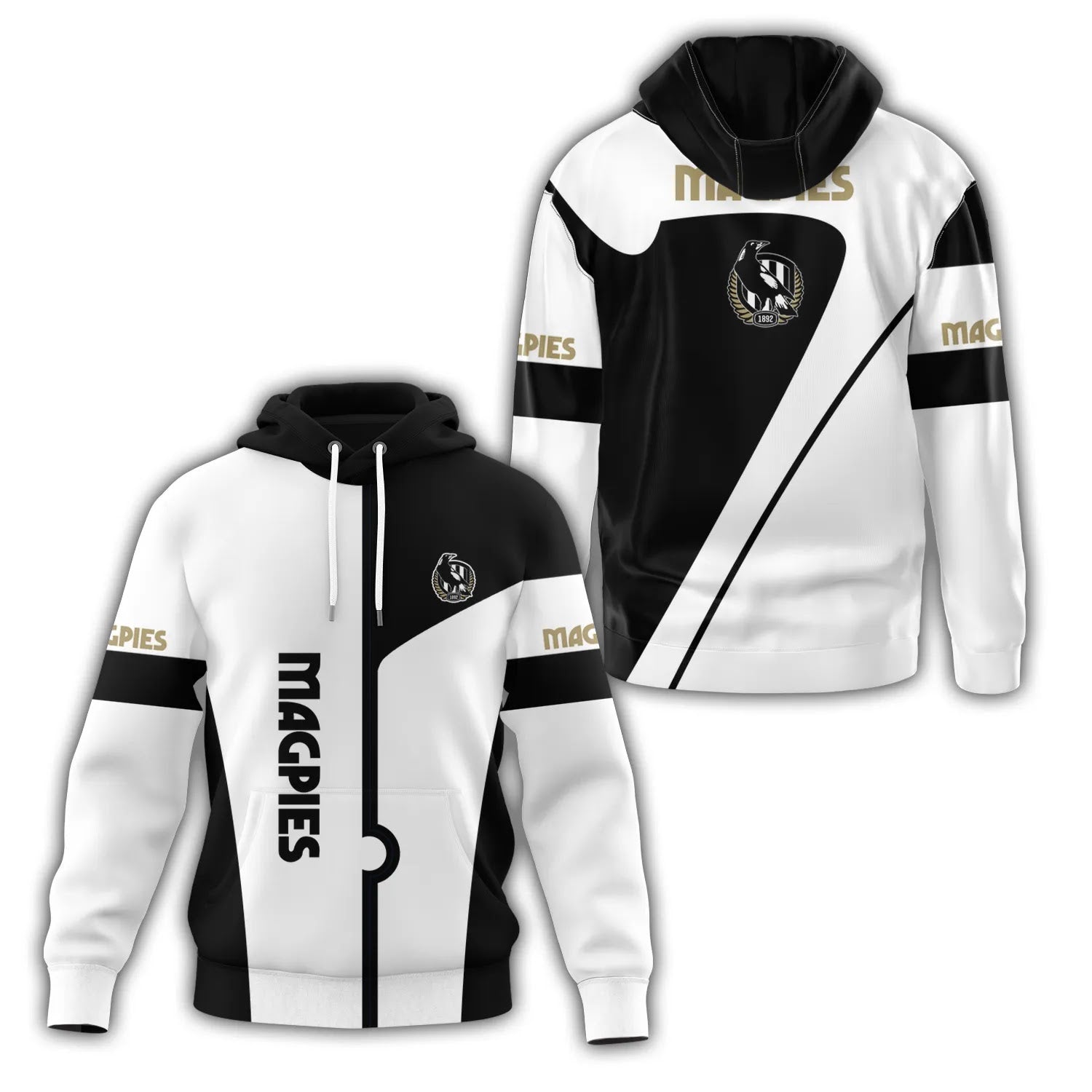 Collingwood Magpies Hoodie SC010