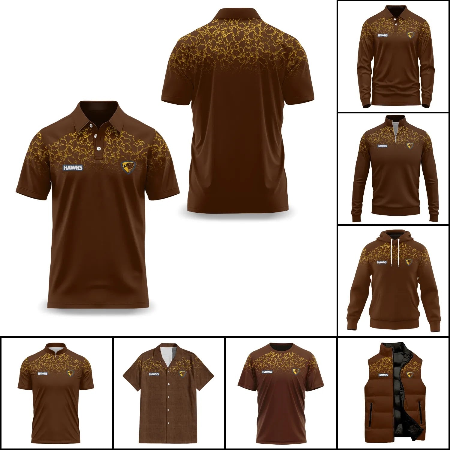 Hawthorn Hawks Apparels SC108