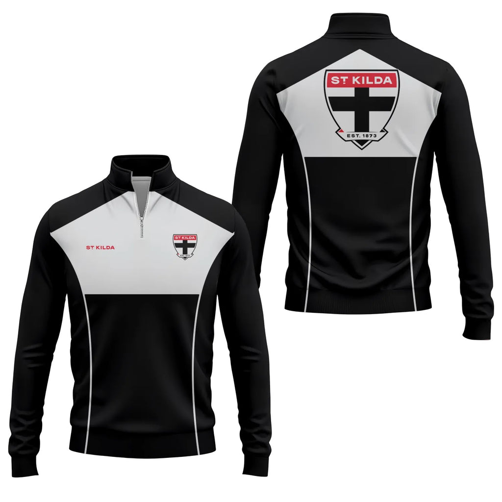 St Kilda Saints Quarter-zip Pullover SC028
