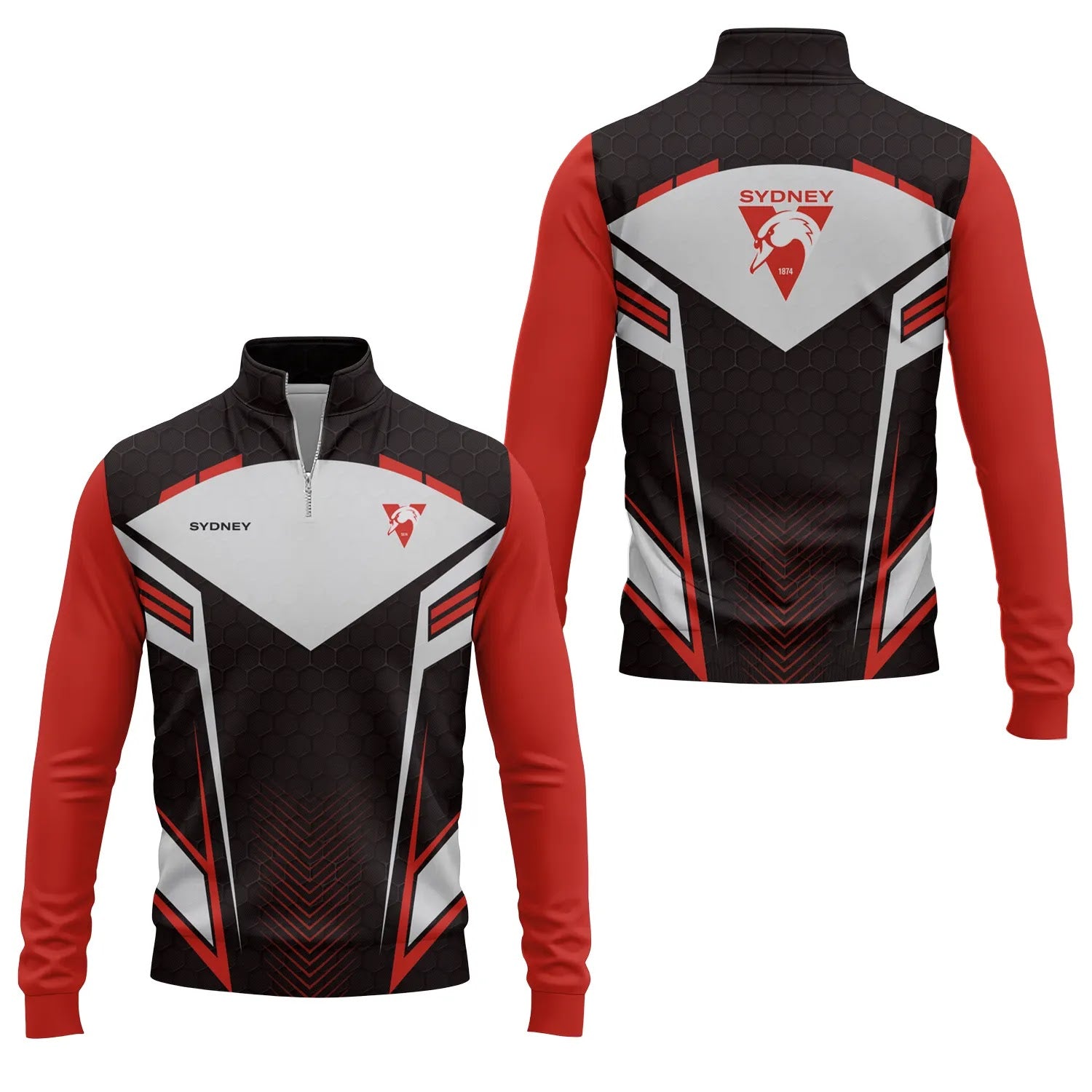 Sydney Swans Quarter-zip Pullover SC033