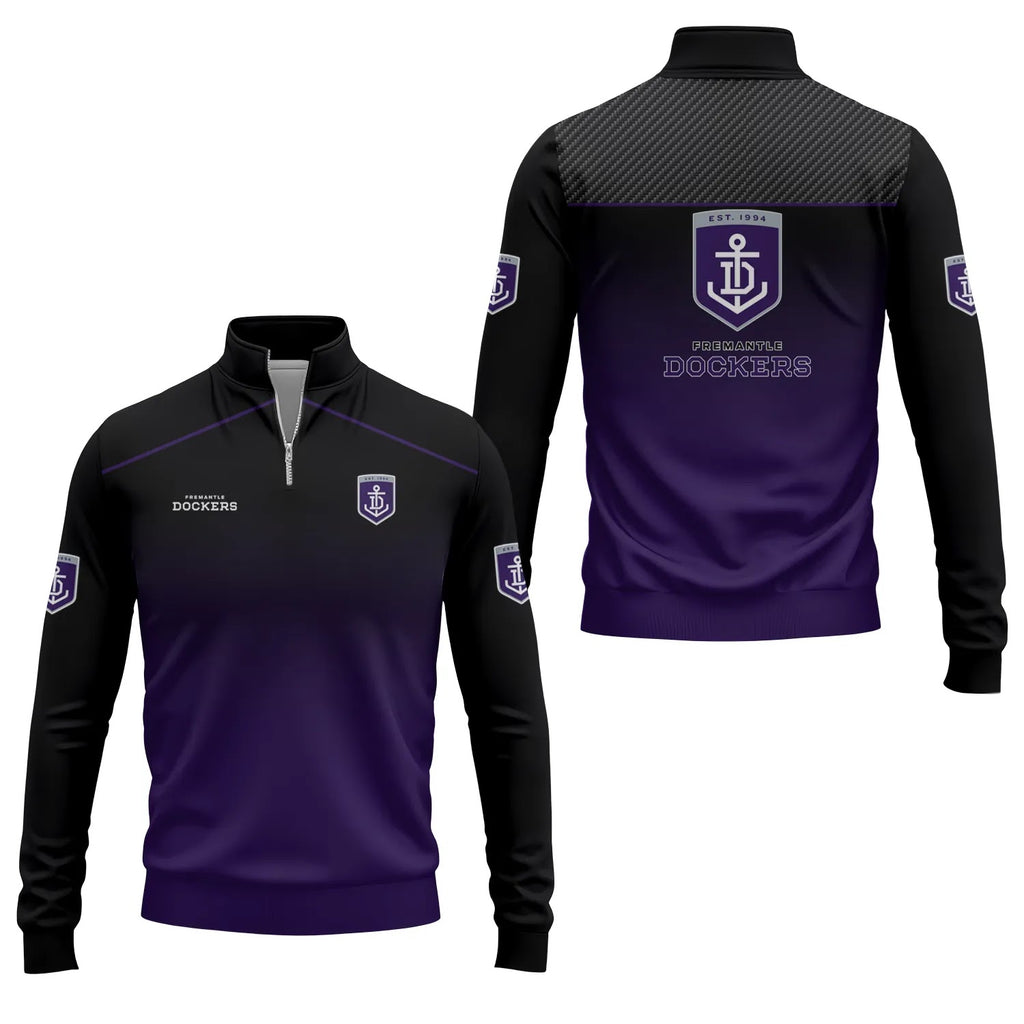 Fremantle Dockers Quarter-zip Pullover SC001