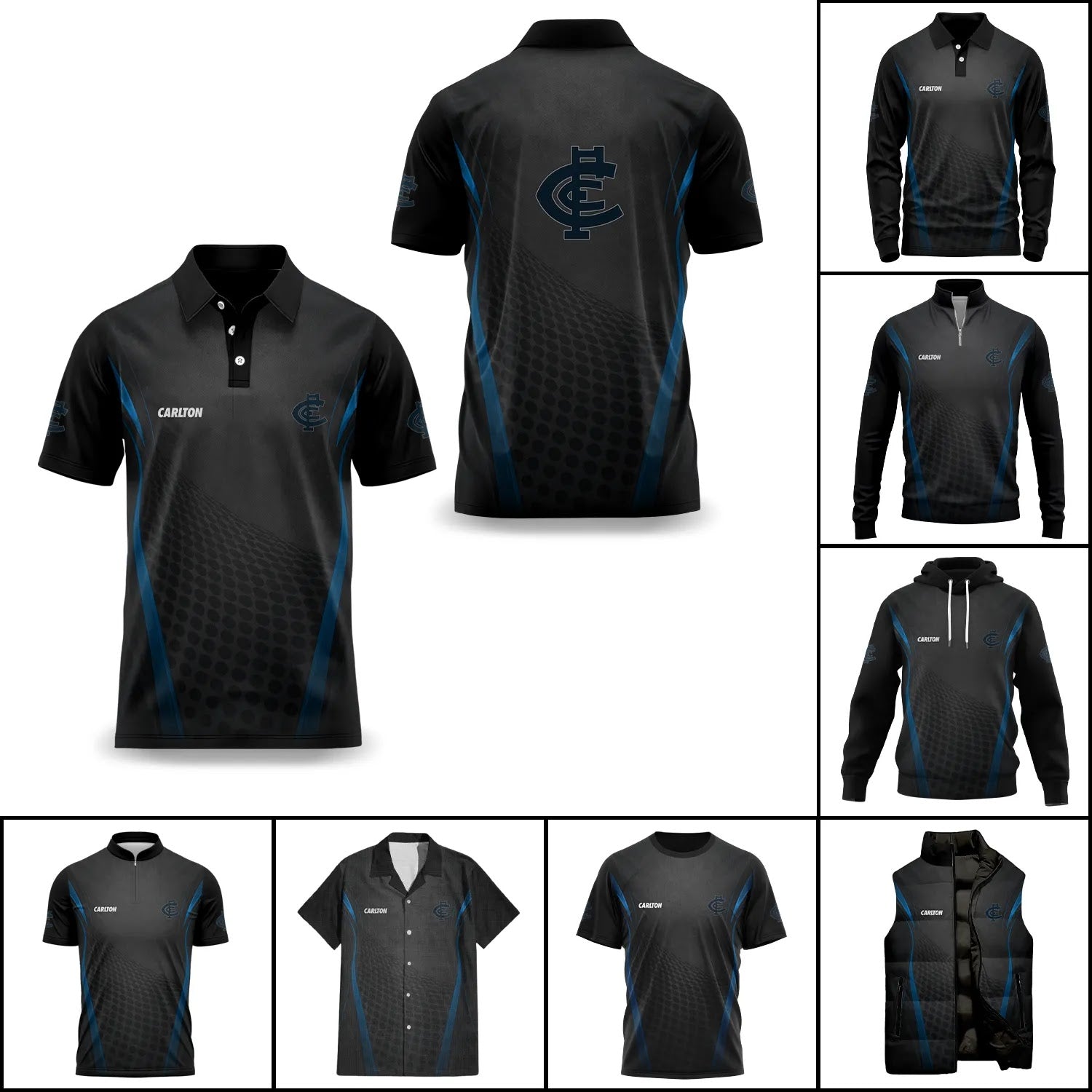 Carlton Blues Apparels SC056