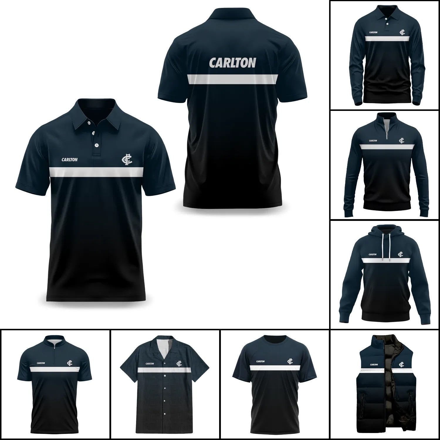 Carlton Blues Apparels SC050