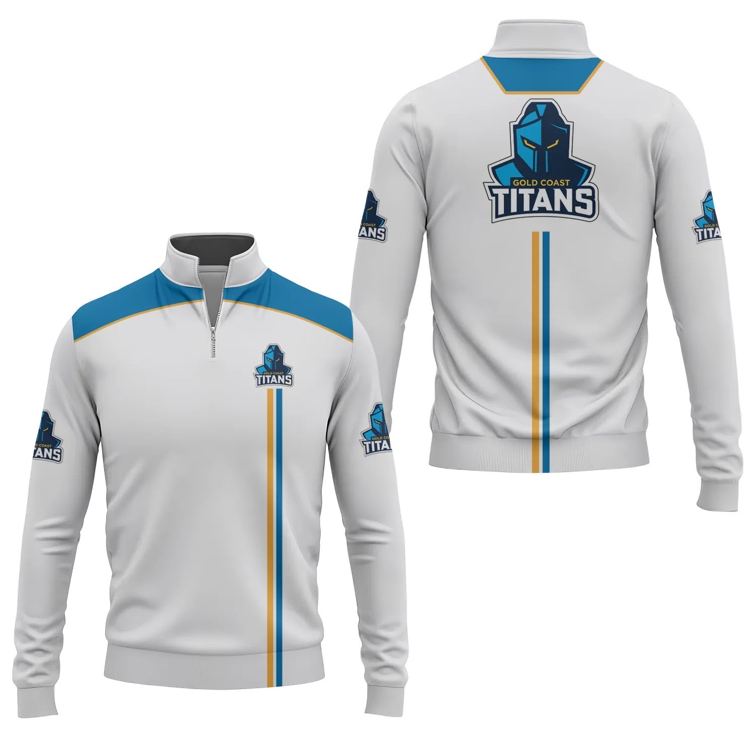 Gold Coast Titans Quarter-zip Pullover SC021