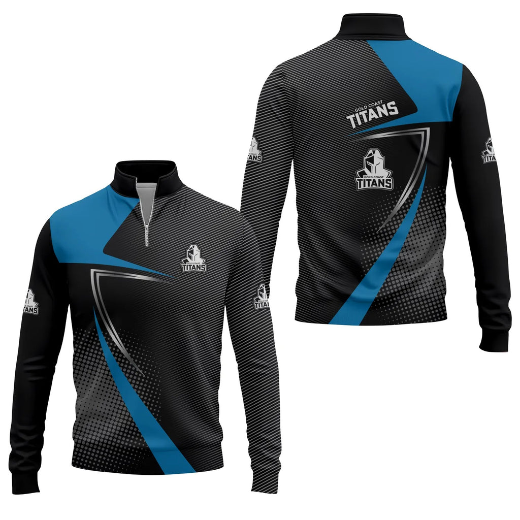 Gold Coast Titans Quarter-zip Pullover SC059