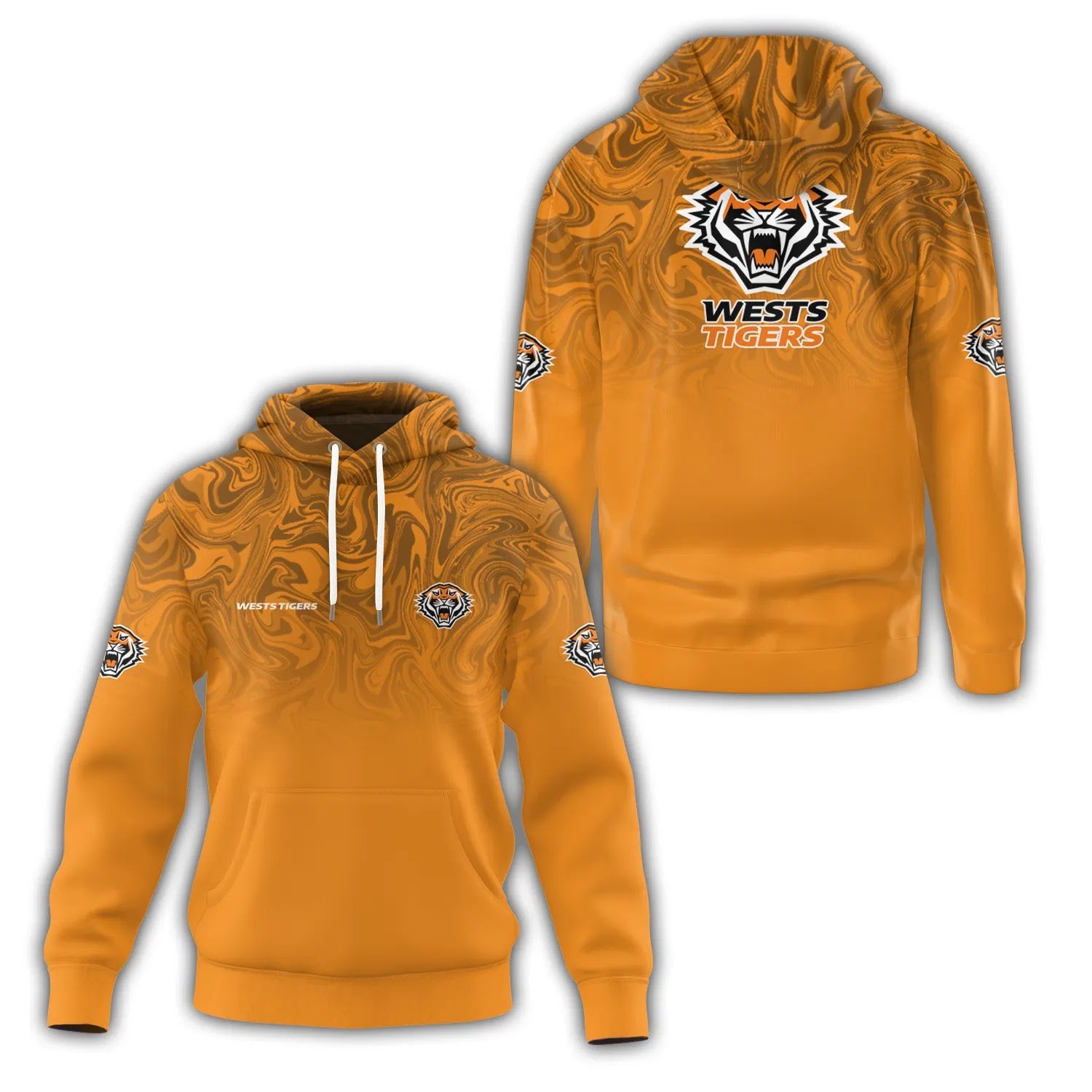Wests Tigers Hoodie SC091